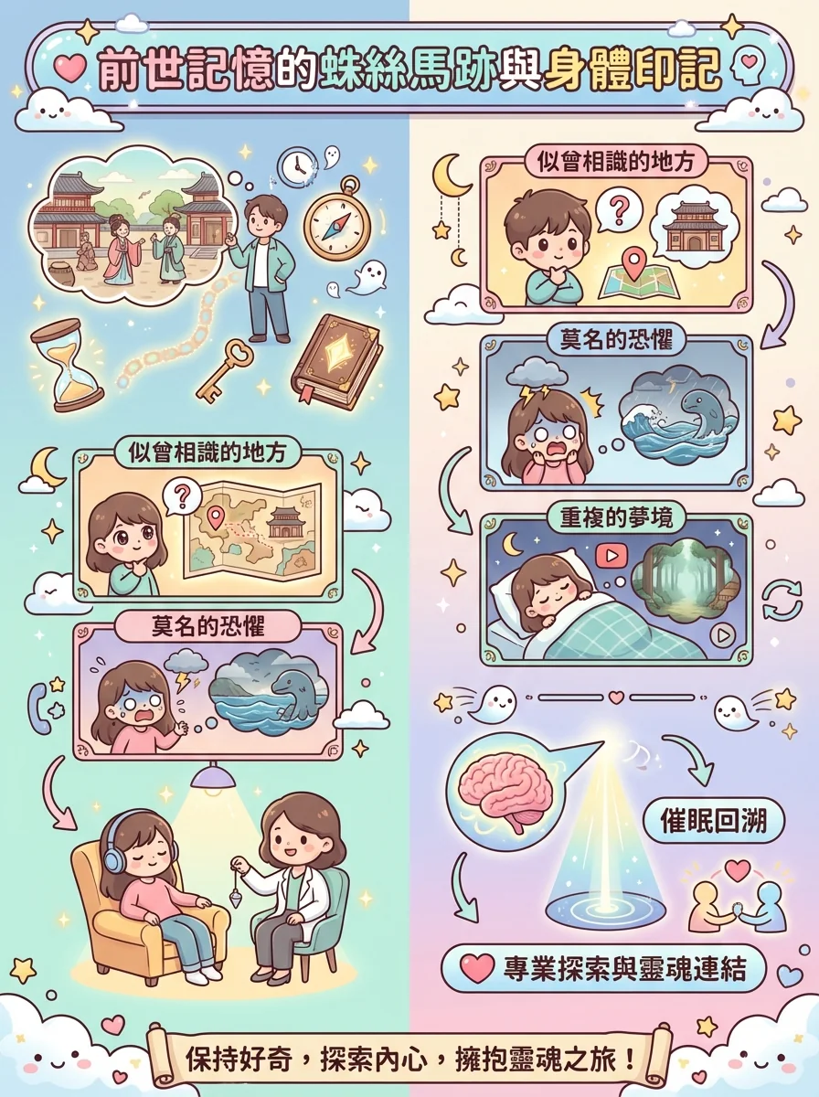 前世記憶的蛛絲馬跡與身體印記