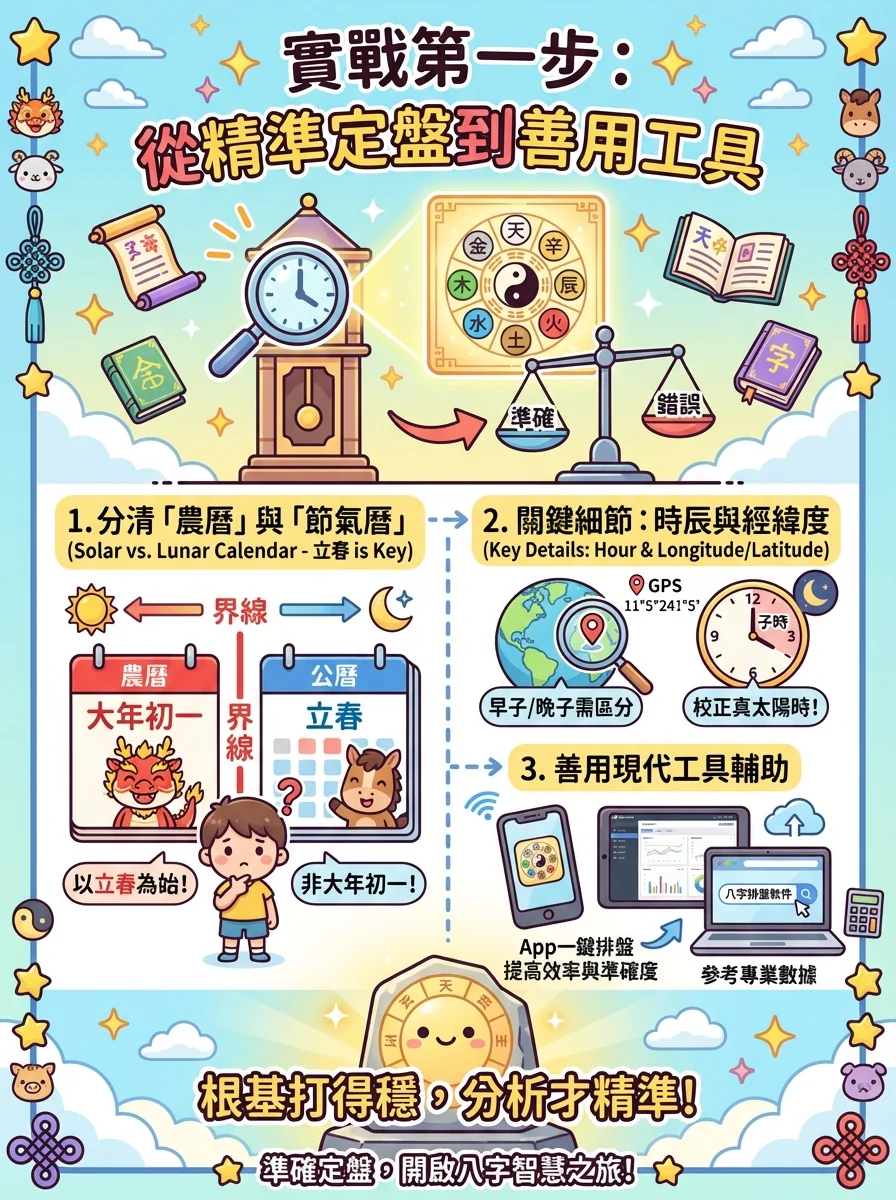 實戰第一步：從精準定盤到善用工具