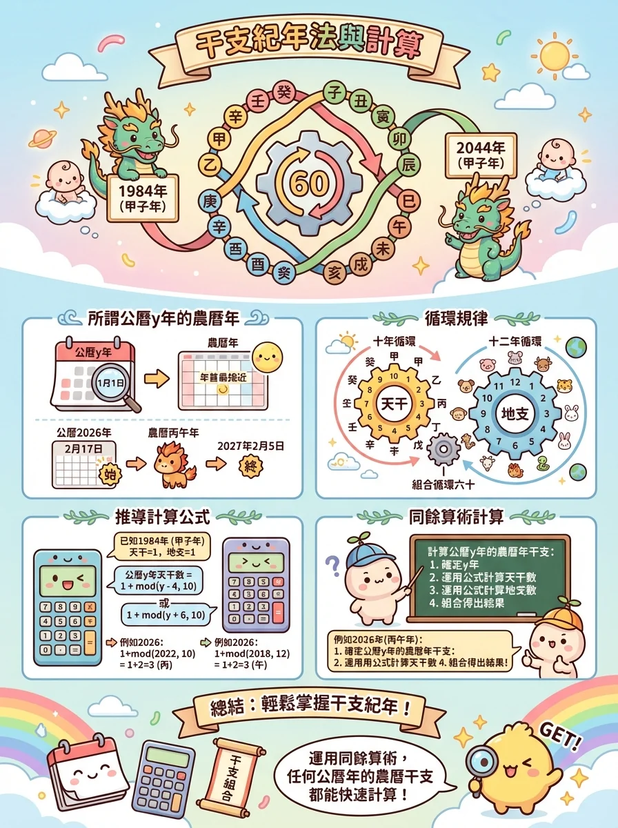 干支紀年法與計算