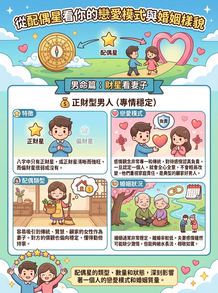 從配偶星看你的戀愛模式與婚姻樣貌