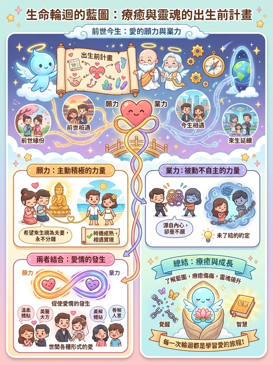 生命輪迴的藍圖：療癒與靈魂的出生前計畫