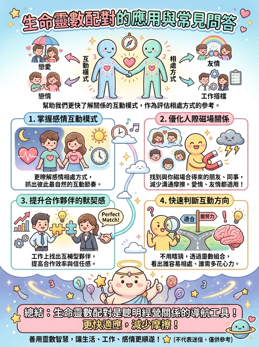 生命靈數配對的應用與常見問答