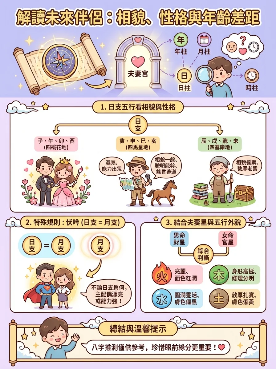 解讀未來伴侶：相貌、性格與年齡差距