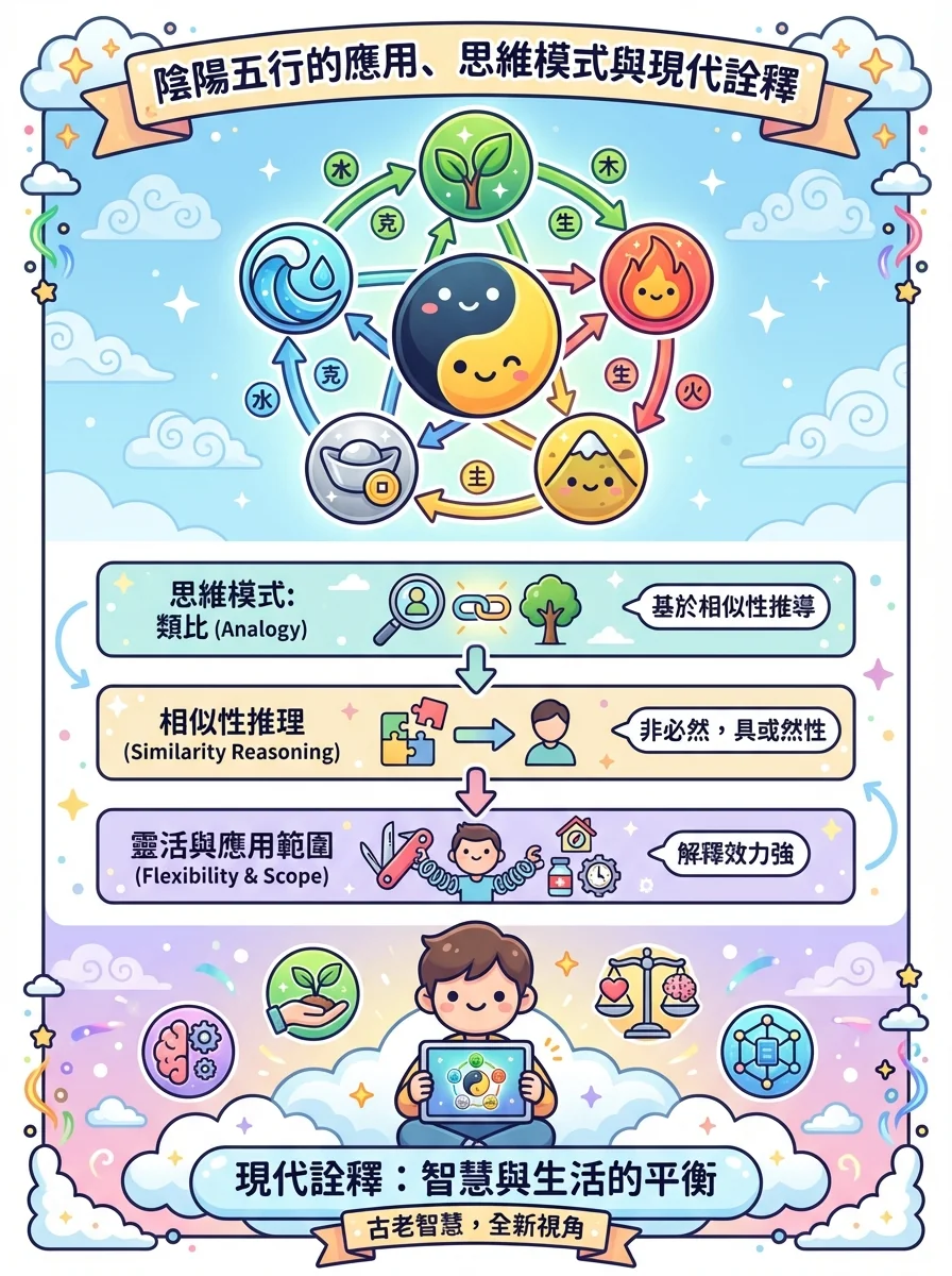 陰陽五行的應用、思維模式與現代詮釋