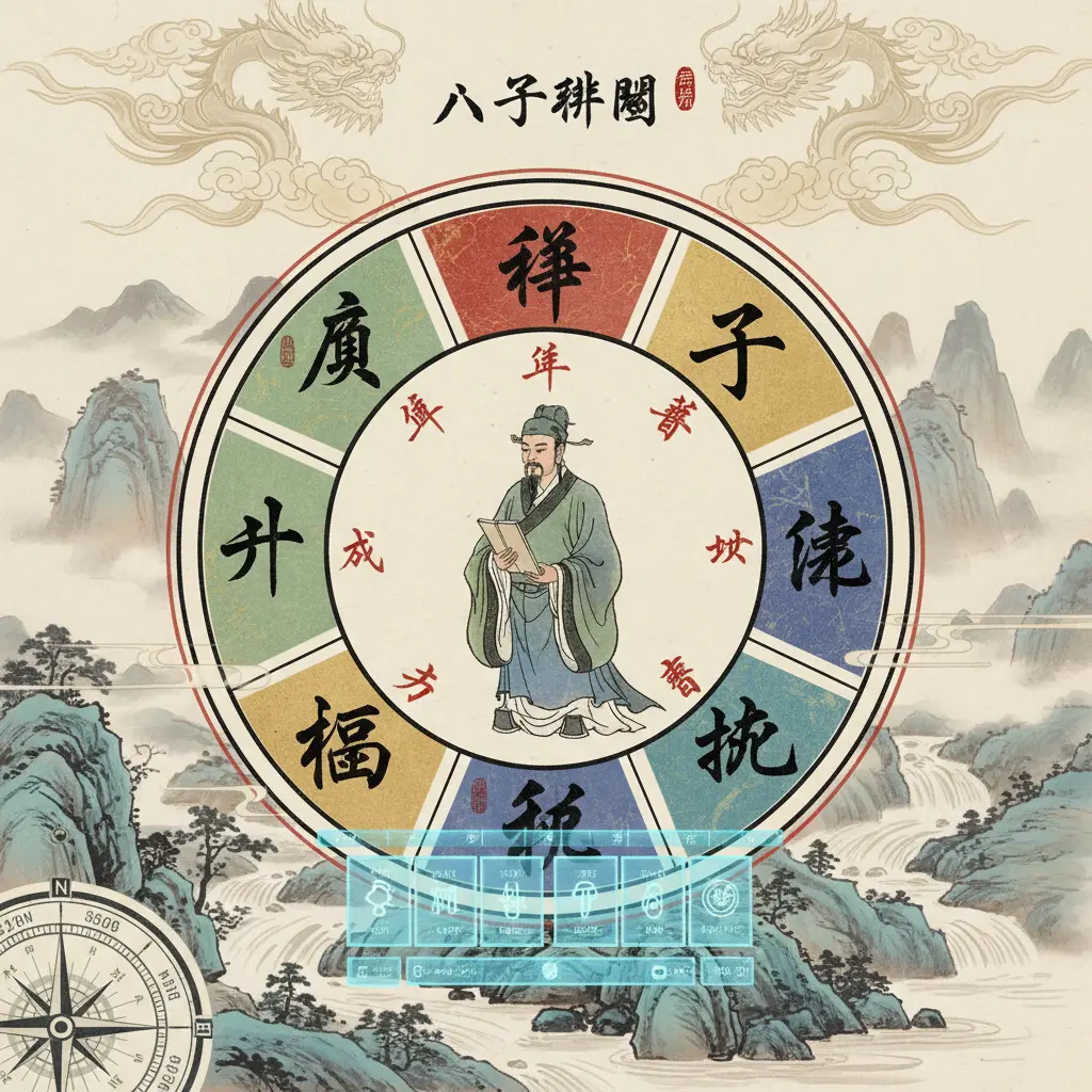 子平八字 - 八字排盤