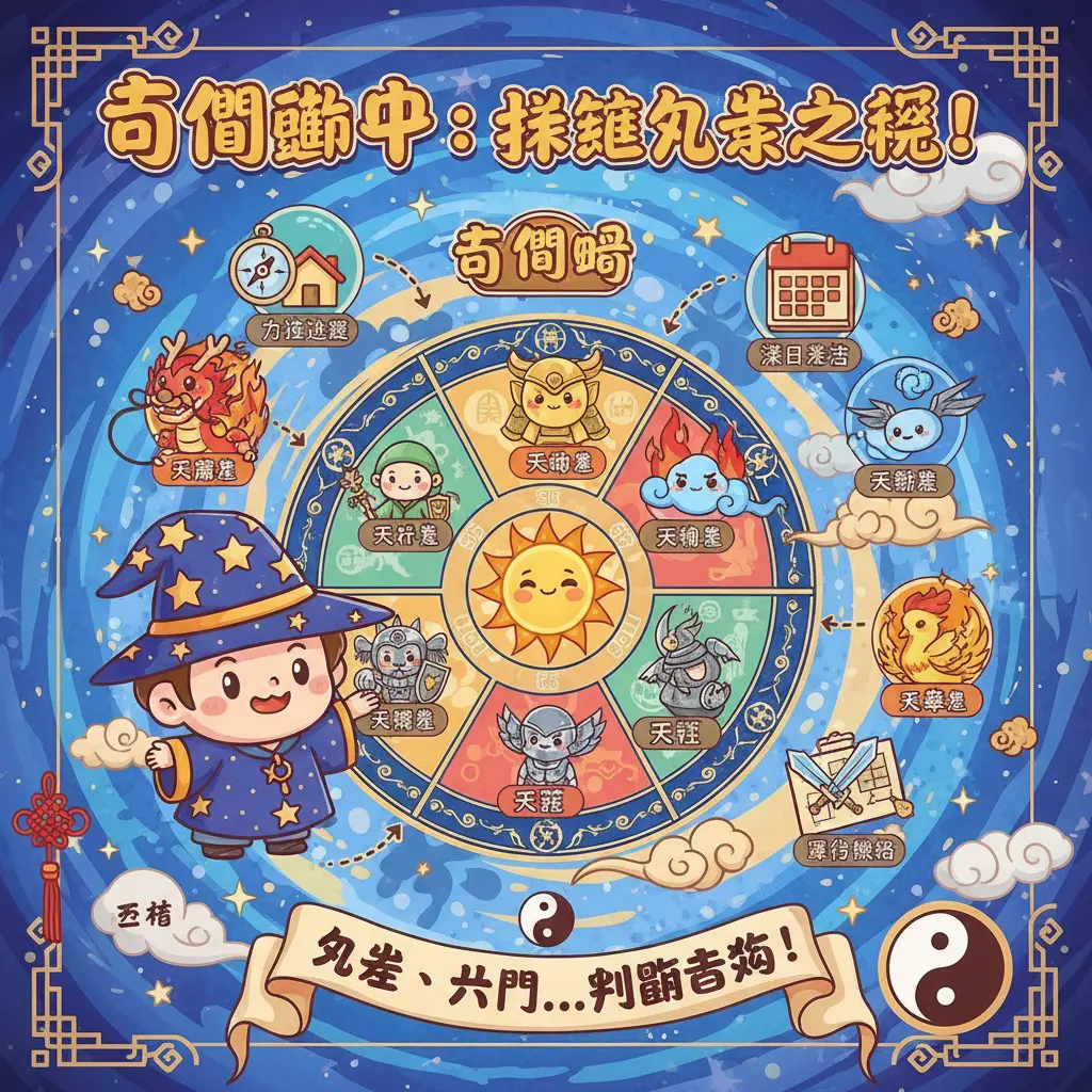 奇門遁甲 - 九星