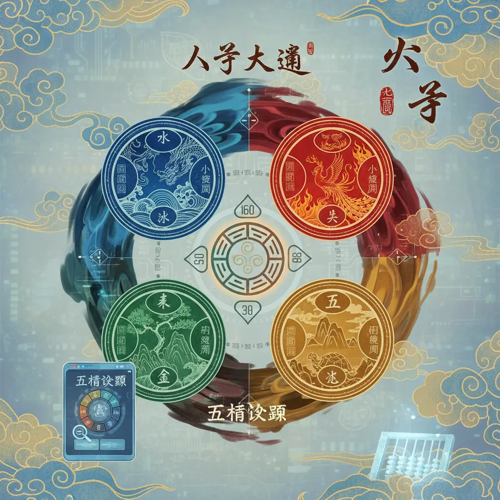 五行查詢 - 八字大運