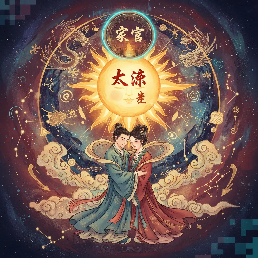 夫妻宮 - 太陽星