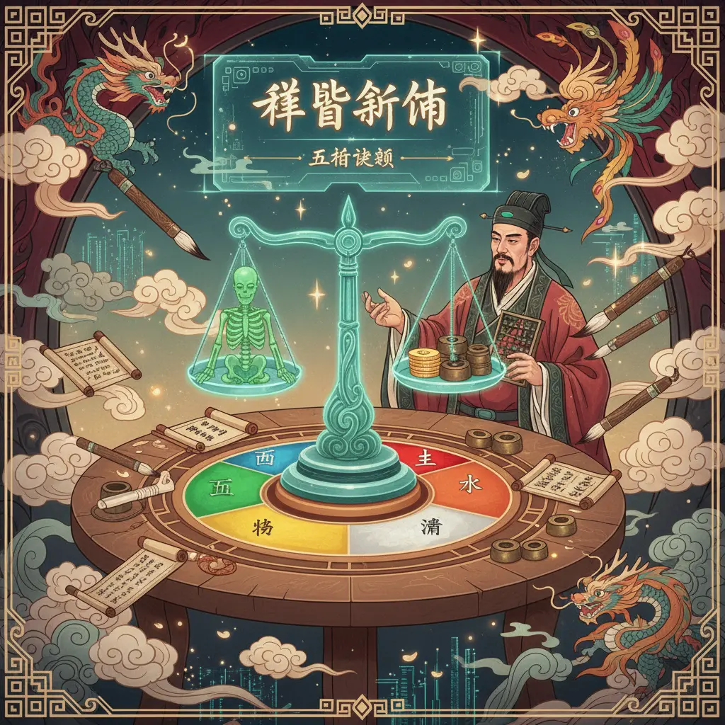 五行查詢 - 稱骨算命