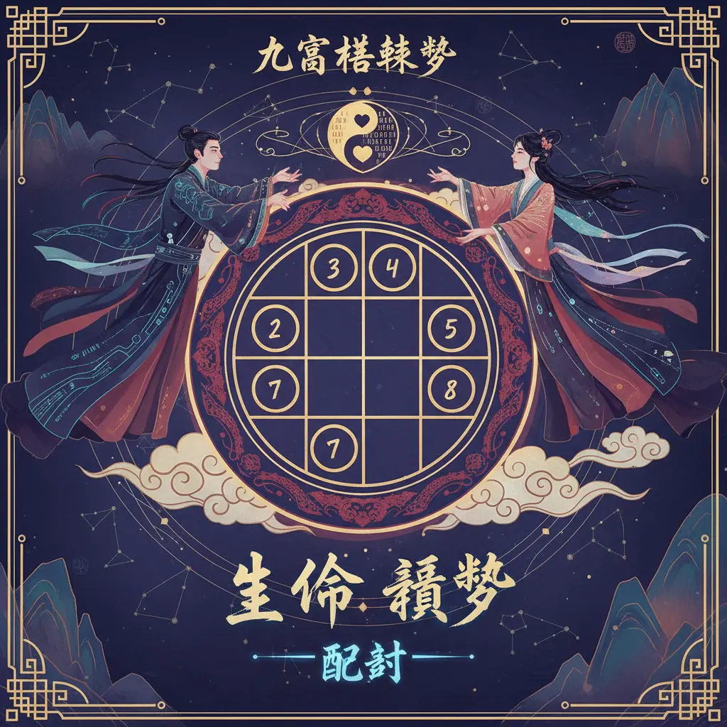 生命靈數配對 - 九宮格缺數