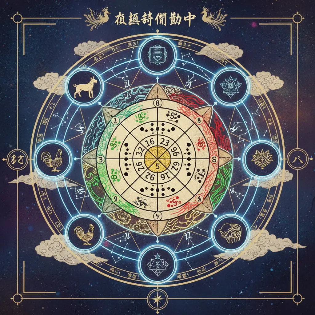 奇門遁甲 - 河圖