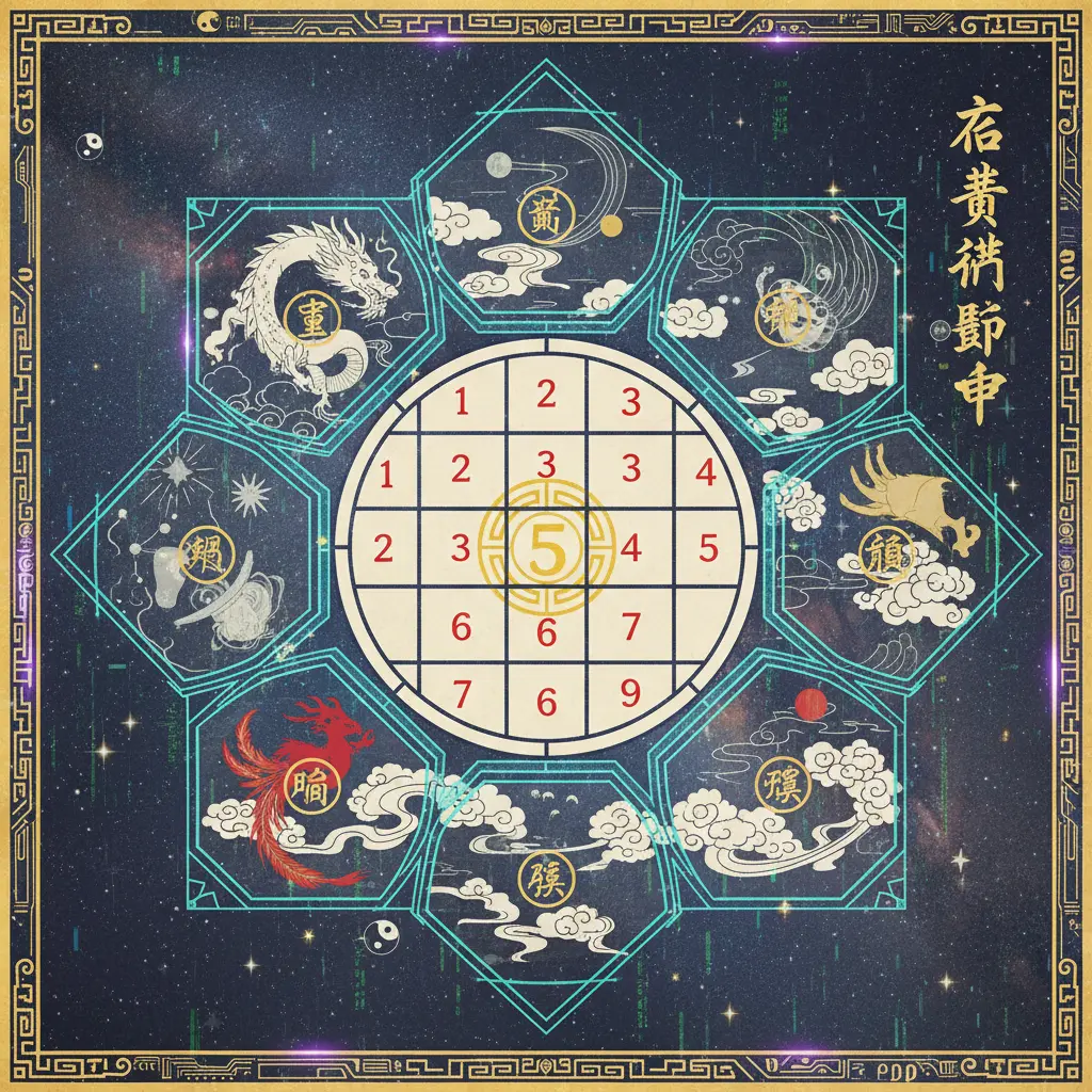 奇門遁甲 - 洛書