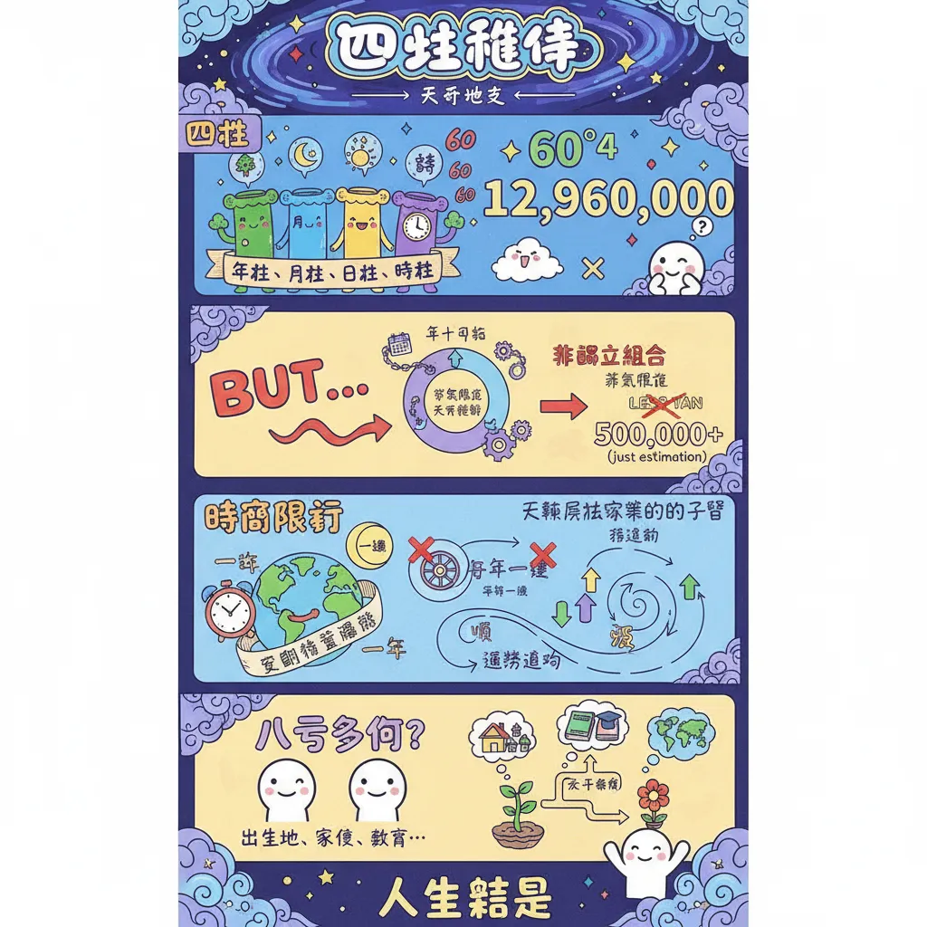 命運排列組合之數學邏輯與現實限制