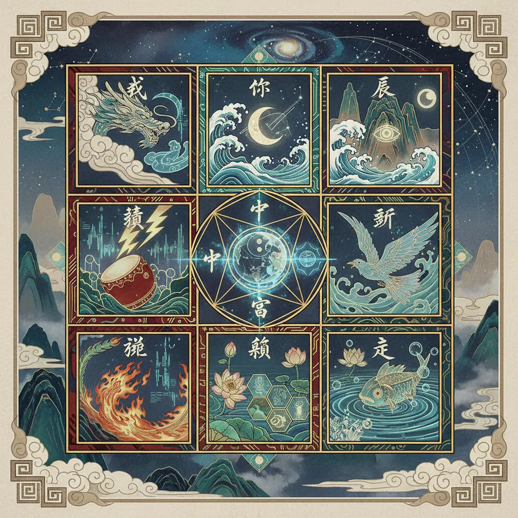 奇門遁甲 - 九宮