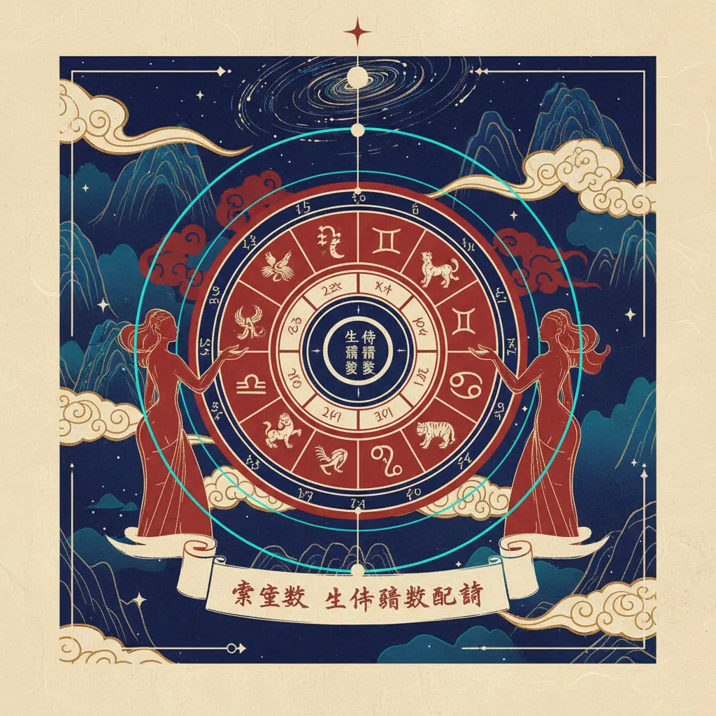 生命靈數配對 - 星座數