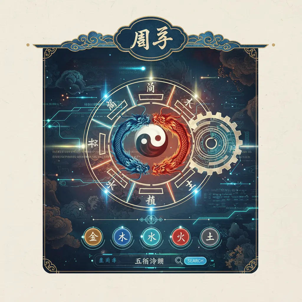 五行查詢 - 周易